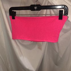 two Piece Hot Pink Bathing suit