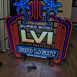 Budwiser Superball Sign 