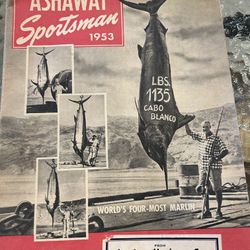 Vintage 2953 Ashaway Sportsman 39 Pages Of Worlds Four Most Marlin