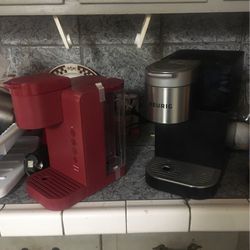 Two Coffee Maker Ones Commercial Usage 