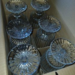 ** FORTESSA ARCHIE CLEAR GOBLET DRINKING GLASSES 14.2 OZ