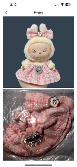 Miu Mui Designer Luxury Style Labubu Outfit