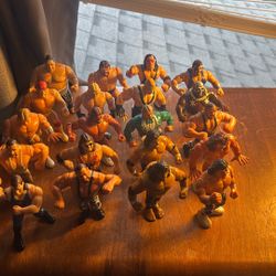 Wrestling Figures 20pc Lot