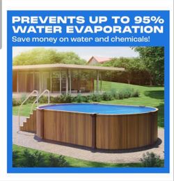 Yankee solar pool cover heater Oval extra large 21x41 can cut to size