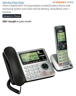 NEW Vtech CS6649 Office Phone