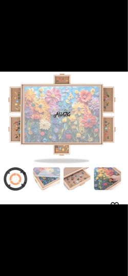 JIGSAW PUZZLE TABLE