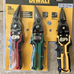 Dewalt Aviation Snips Set
