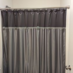 Very Nice Avanti Shower Curtain, Hand Towel, Shower Curtain Rings 