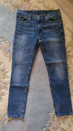 LEVI'S 511 MEN'S 33 X 32 BLUE JEANS Daytona Beach