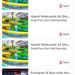 3 Showboat Indoor Waterpark Passes