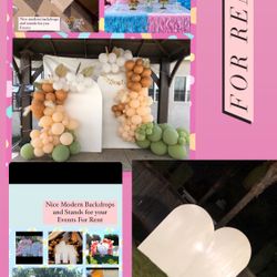 Backdrops And stands
