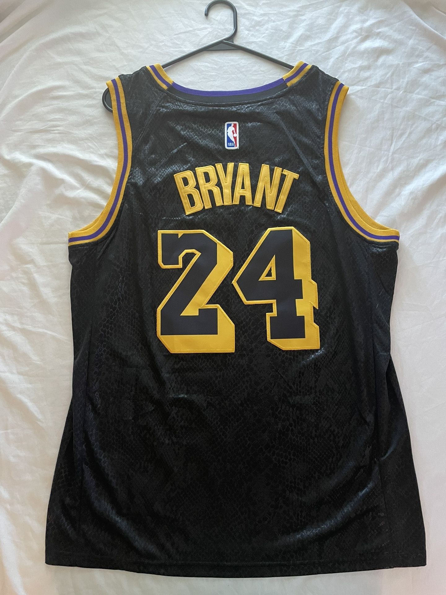 Kobe Bryant Snakeskin Black Jersey