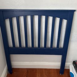 2 set Blue Head board for Twin bed