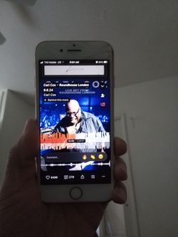 Iphone, 8 pink ( CRACKEd)