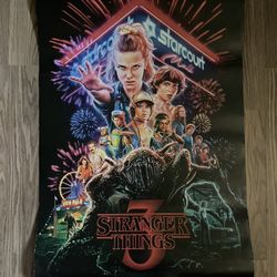 stranger things 3 poster