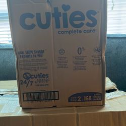 Brand New Cuties size 2 Diapers 