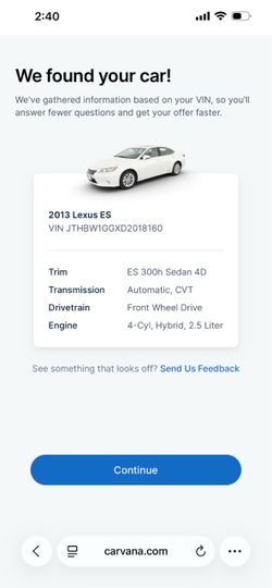 2013 Lexus ES 300h