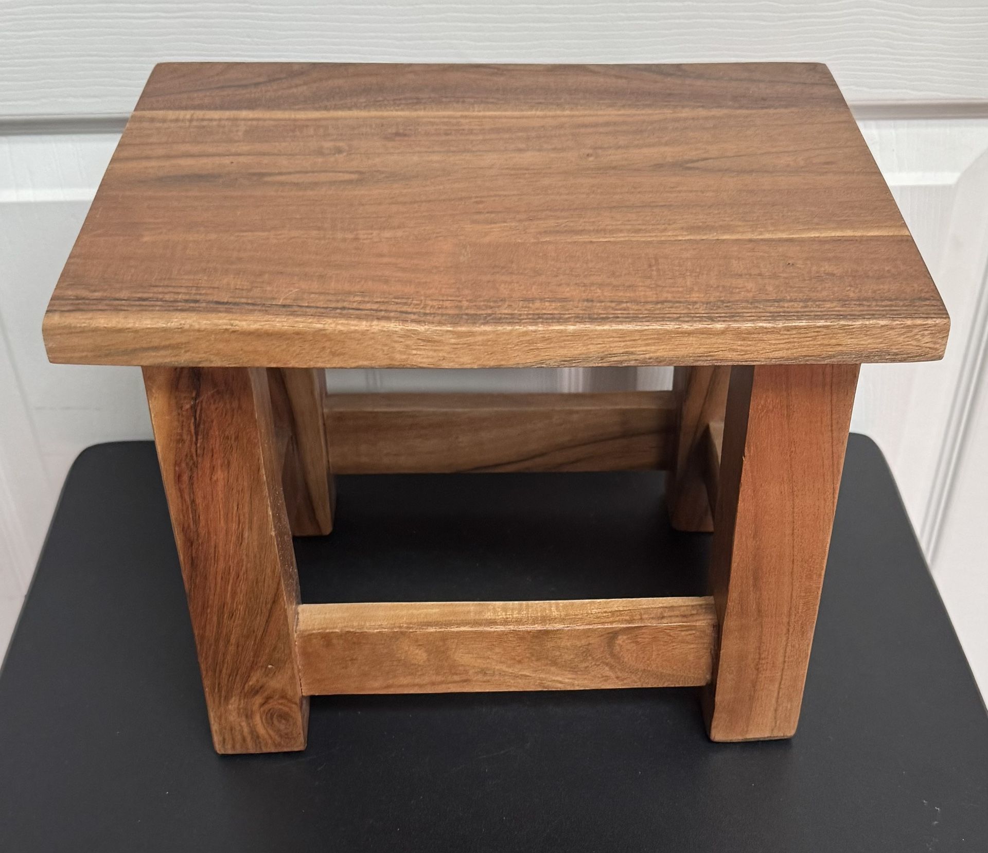 Solid Sturdy Wooden Step Plant Stand just $7