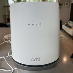 NETGEAR Orbi WiFi 6 Router with DOCSIS 3.1 Built-in Cable Modem (CBR750) – Cable Modem Router | Covers up to 2,500 sq. ft. 40+ Devices | AX4200 (Up to