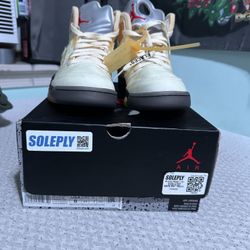 Jordan 5 Off Whites