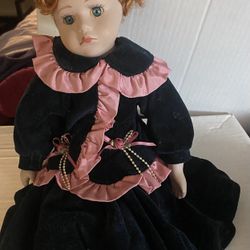 Beautiful Collectible Porcelain Doll