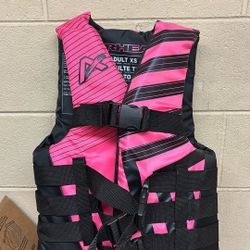 Adult extra small life vest