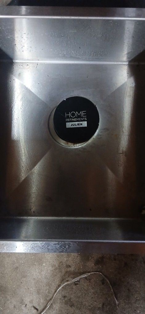 Home Refinements Julien J7 Collection 16.5inxh Undermount Bar Sink