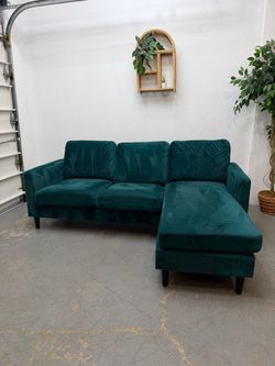 Velvet Sectional Sofa