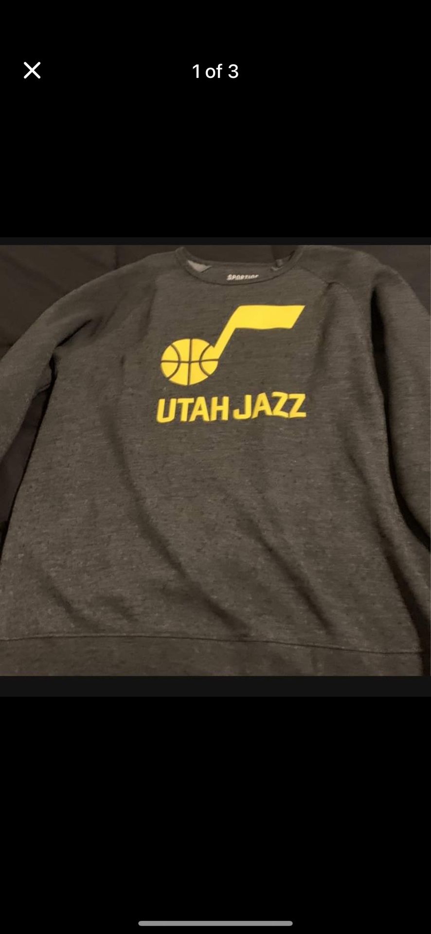 Utah Jazz Sweater SzXL