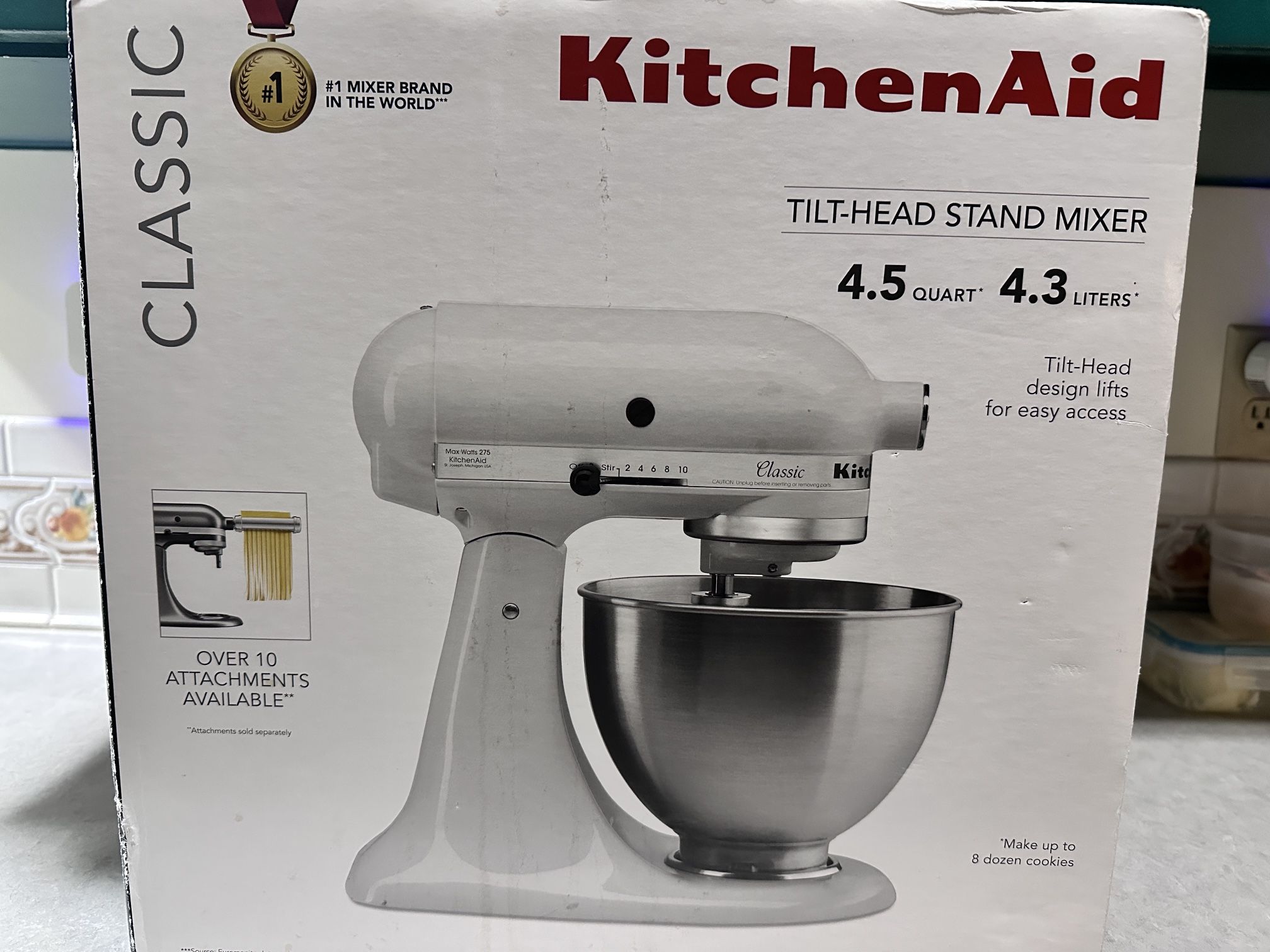 Kitchen Aid 4.5 Qt Mixer (White)
