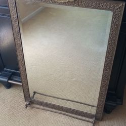 Antique 19th Century Mirror Savoy Hotel Paris Vintage