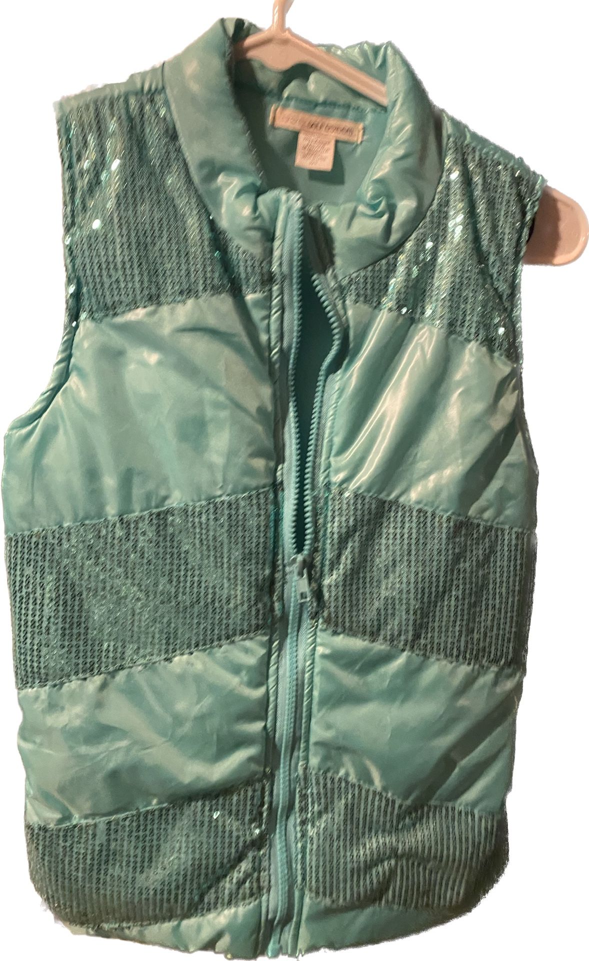 #227 Girls Size 10-12 Puffer Vest.