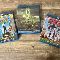 Blu Ray DVD Movies - Children’s Animated 