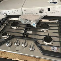 Whirlpool - 30" Gas Cooktop