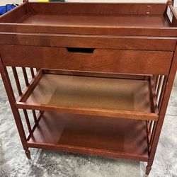 Solid Wood Bar Cart / Storage Shelf / Bookcase