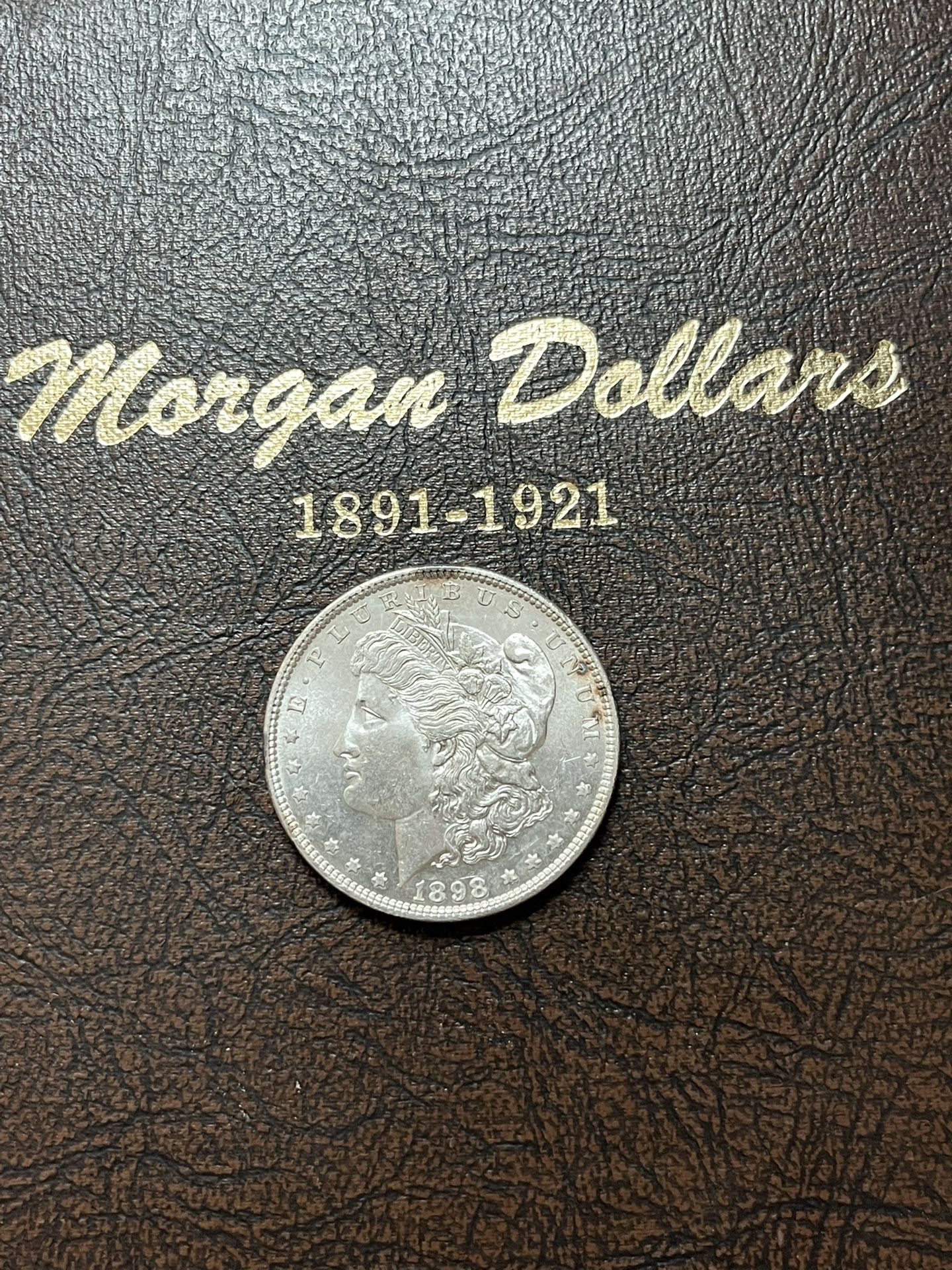 1898 Morgan Silver Dollar Unc Pl