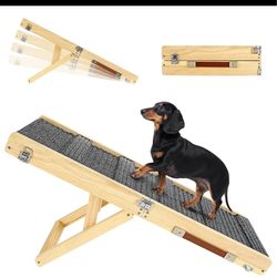 Pawaboo Foldable Dog Ramp for Couch Sofa Small Dog Ramp for Sofa adjustable