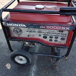 Honda Generator Em 5000 SX  What's 