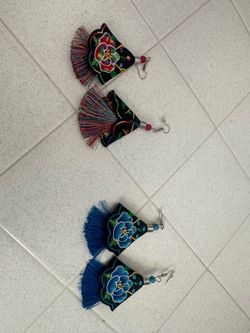 Aretes artesanales