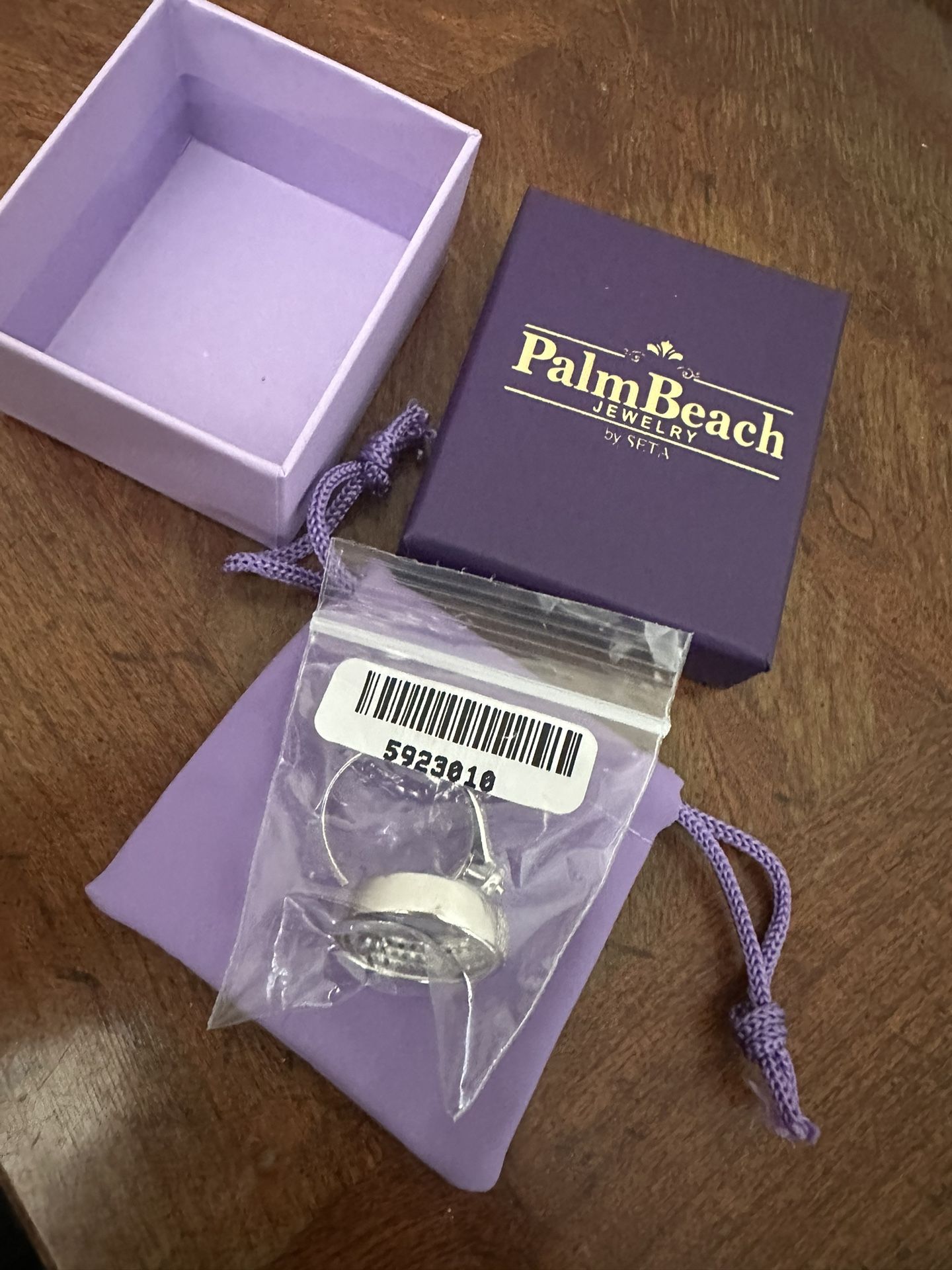 Size 10 PalmBeach Wedding Band Set