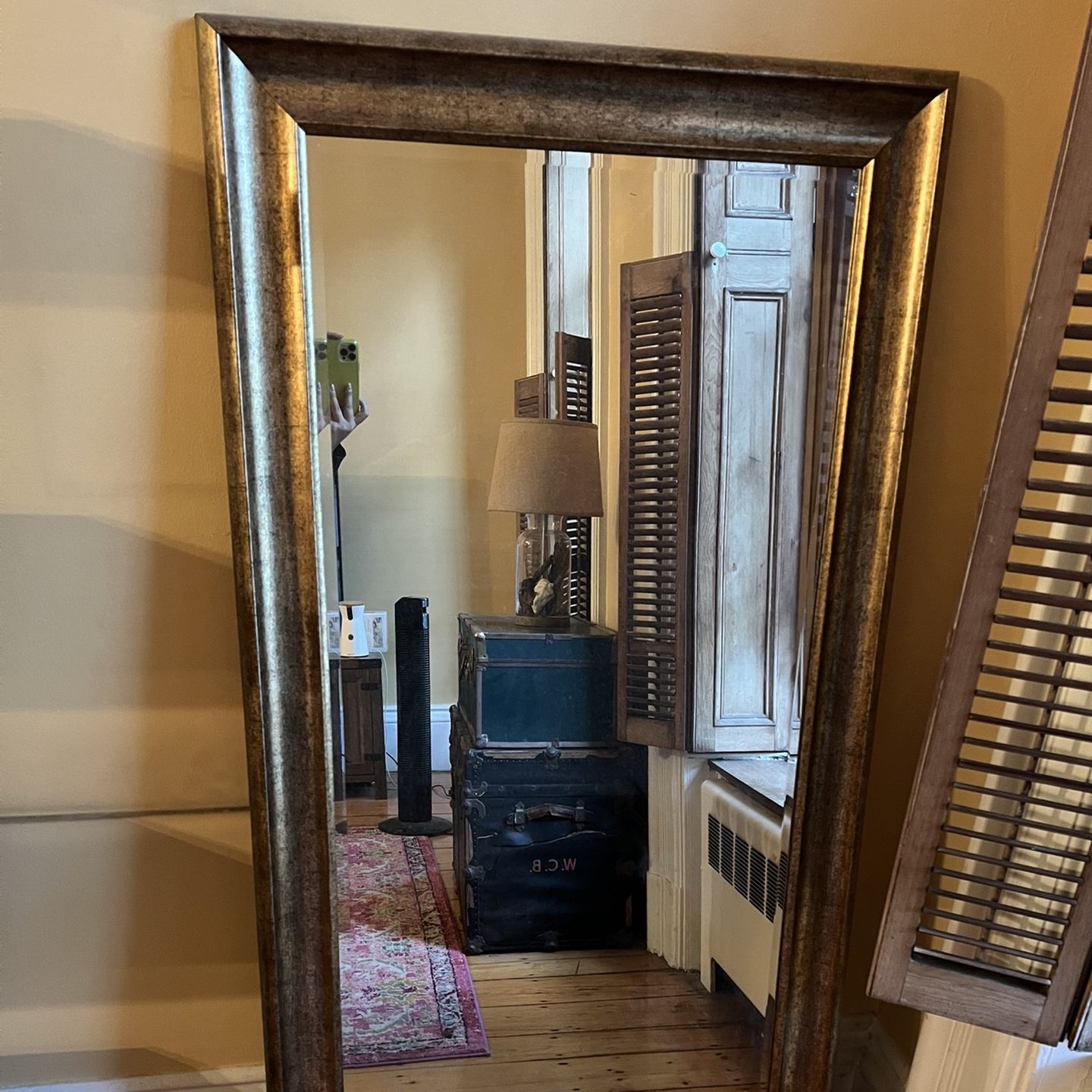 Gold Floor Length Mirror