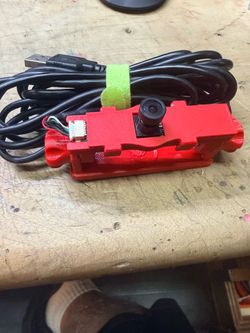Lightburn camera and mount