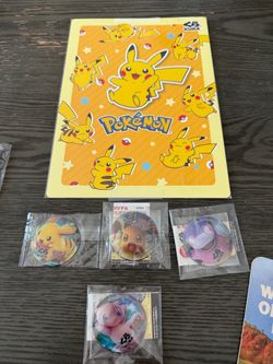 Pokémon Kura Sushi Exclusive Merch Set