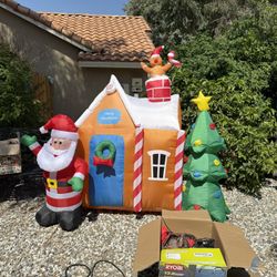 Gingerbread House Inflatable 