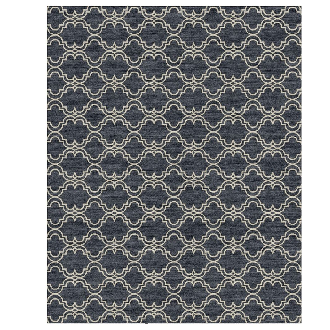 Pottery Barn Scroll Wool Rug, 8x10, $700 OBO
