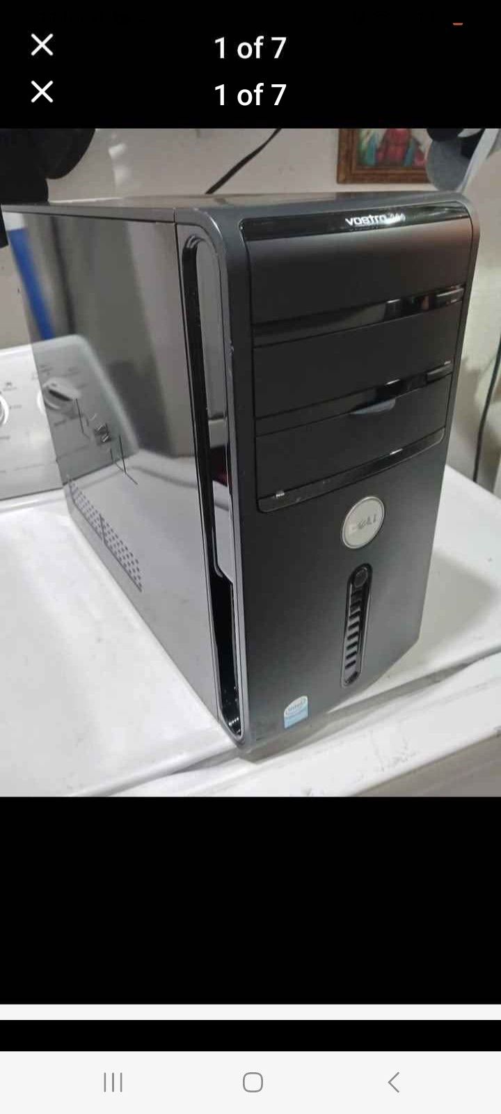 Dell VOSTRO 200 desktop Computer. Windows 10. Good Working Condition. Intel Pentium DUAL Cpu Procesor. 1. 5 Tb Hard Drive. dvd Reader. 3 gb
