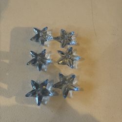 Cambridge Glass Star Candleholders Set Of 6