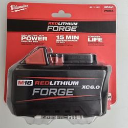 Milwaukee M18 Forge 6.0 Ah Battery