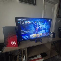 spider man ps5 and ruku tv