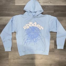 *BRAND NEW* Spider Worldwide “SKY BLUE“  Hoodie (SIZE M)